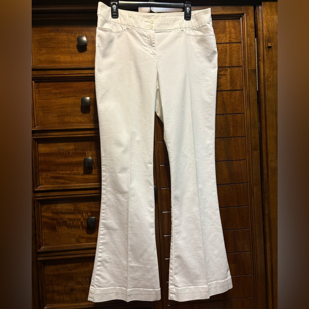 The Limited White Fit & Flare Women's Jeans